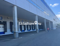 Вид здания. Мезонин Логистический парк Лобня Московская обл, Дмитровский городской округ, поселок совхоза Останкино Дорожная ул, 60, 5 481 м2 фото 5