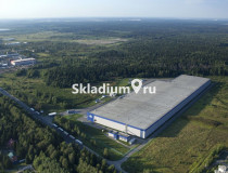 Вид здания. Мезонин Логистический парк Лобня Московская обл, Дмитровский городской округ, поселок совхоза Останкино Дорожная ул, 60, 5 481 м2 фото 7