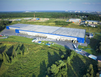 Вид здания. Мезонин Логистический парк Лобня Московская обл, Дмитровский городской округ, поселок совхоза Останкино Дорожная ул, 60, 5 481 м2 фото 2